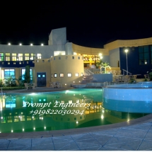 Automatic misting systems for hotels, lobbies and open terrace.